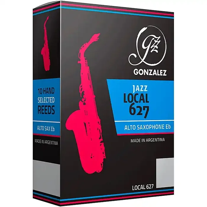 Gonzalez Local 627 Alto Saxophone Reeds Box of 10 Strength 2.5 Guitar Center