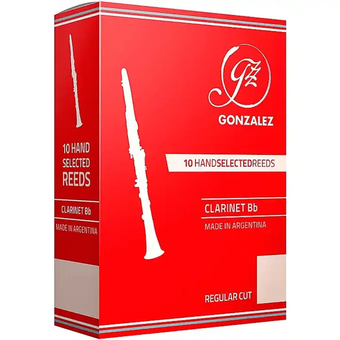 Gonzalez Regular Cut Bb Clarinet Reeds Strength 3 Guitar Center