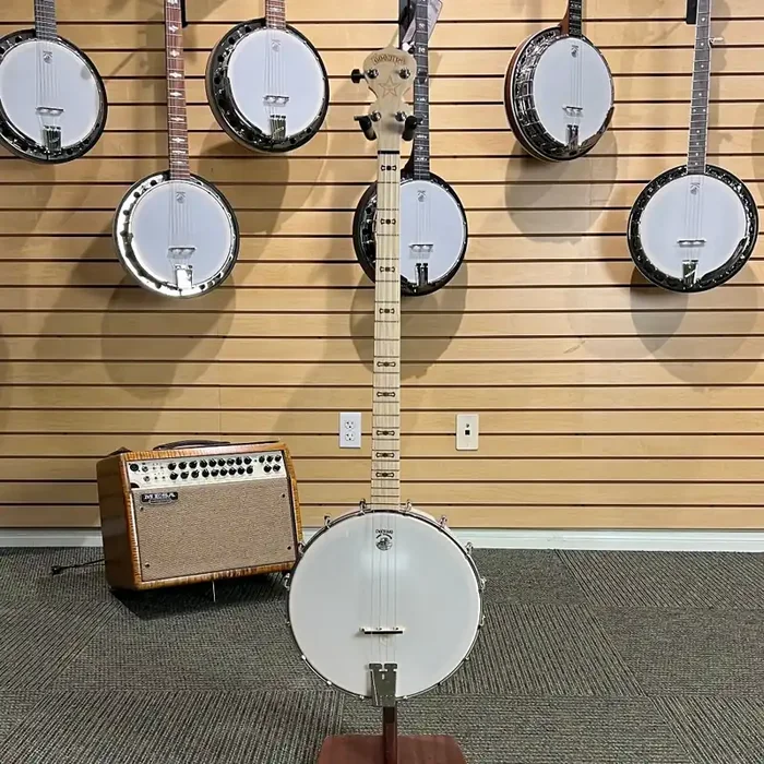 Goodtime Plectrum Banjo Acoustic Electric Showroom Banjo