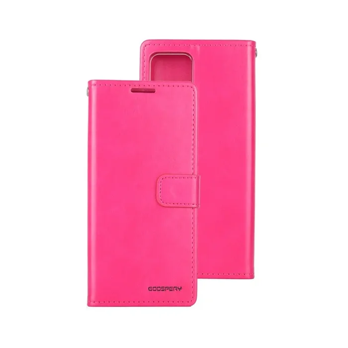 Goospery Bluemoon Diary for Samsung Galaxy S25 Ultra – Hot Pink, Magsafe