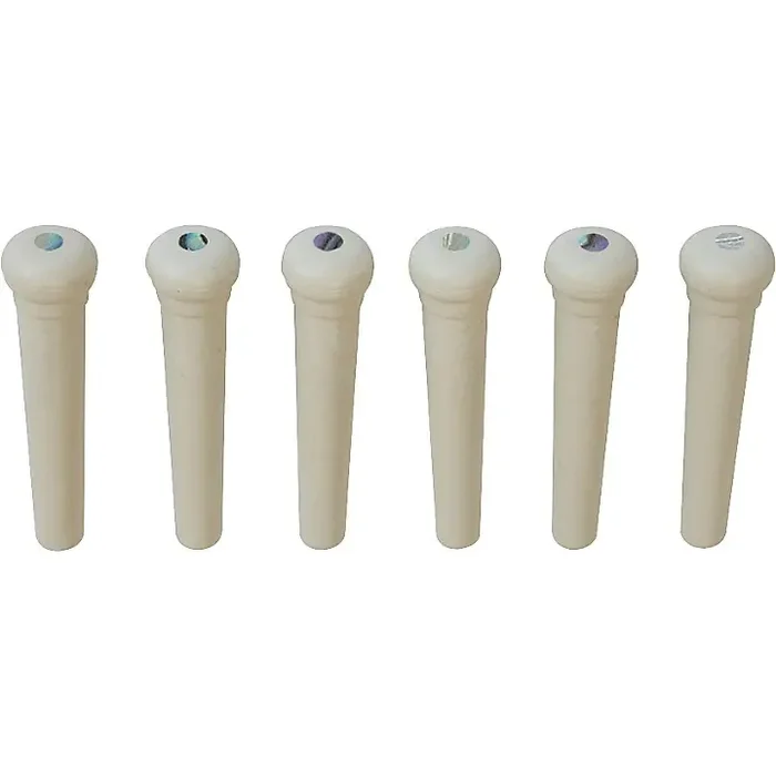 Graph Tech Tusq Ivory Acoustic Guitar Bridge Pins White Paua Dot Guitar Center