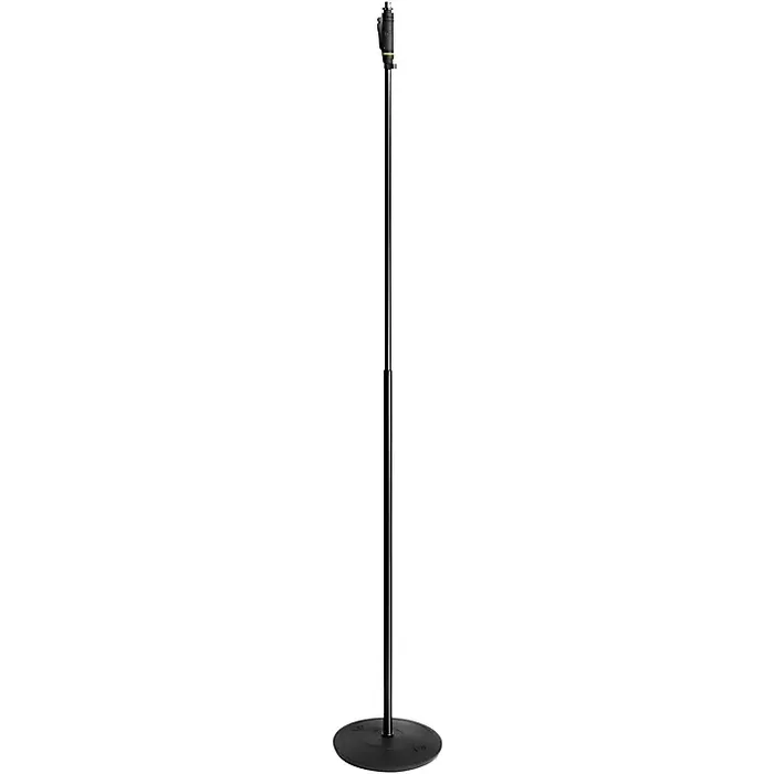 Gravity Stands Microphone Stand With Round Base And One-Hand Clutch Guitar Center