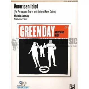 Green Day-American Idiot arr. Moore (SP)-B/V/X/2M/DS