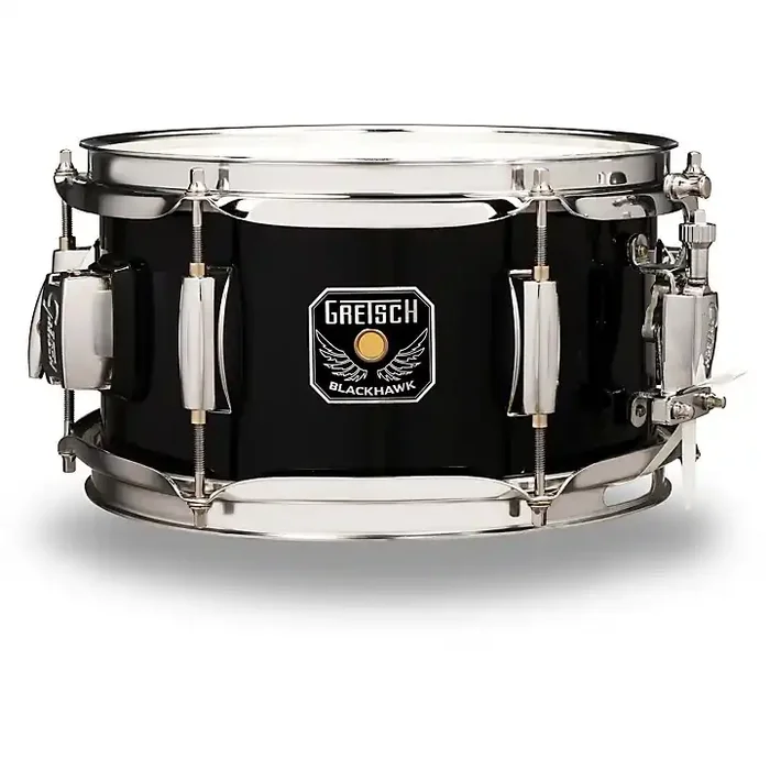 Gretsch Drums Blackhawk Mighty Mini Snare With Mount 10 x 5.5 in. Black Guitar Center