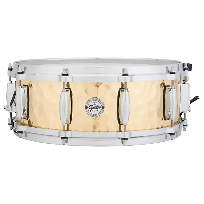 Gretsch Drums Silver Series Hammered Brass Snare Drum 14 x 5 Guitar Center
