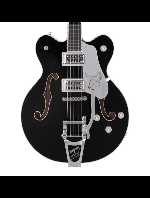 Gretsch G6636T Players Edition Silver Falcon Double-Cut – Black