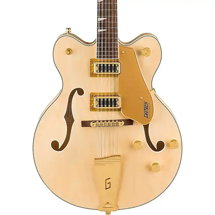 Gretsch Guitars G5476G-12 Limited-Edition Electromatic Classic Hollowbody Double-Cut 12-String Electric Guitar With Gold Hardware Natural Guitar Center