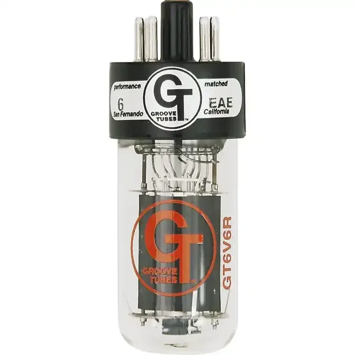 Groove Tubes Gold Series GT 6V6-R Matched Power Tubes Medium (4-7 GT Rating) Duet Guitar Center