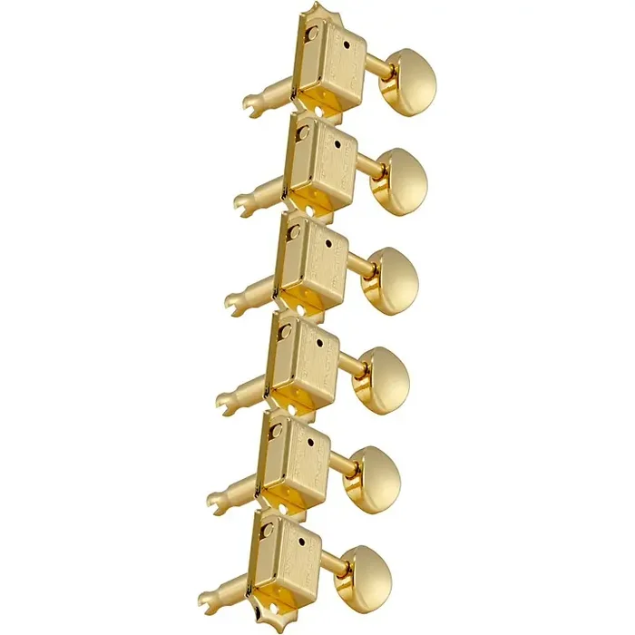 GROVER 6-in-line Vintage Deluxe 133 Series Tuning Machines Gold Guitar Center