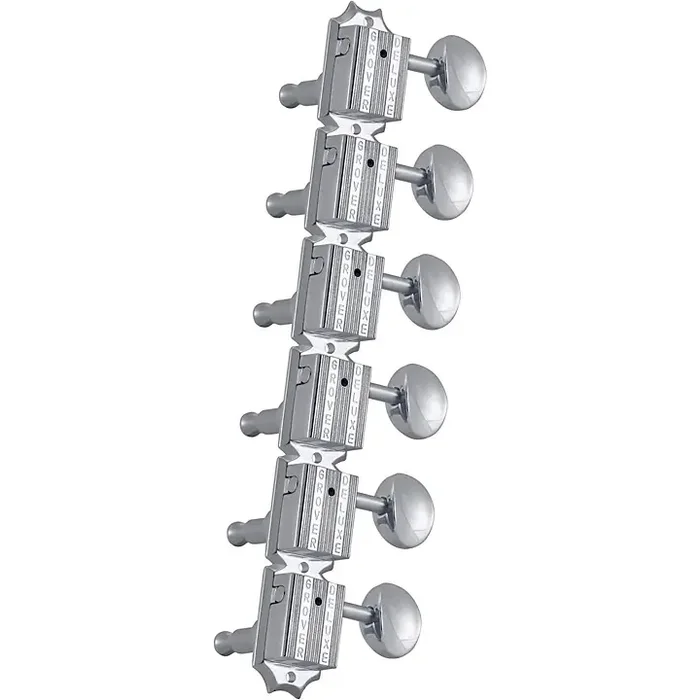 GROVER Deluxe 136 Series Tuning Machines Chrome 6-in-line Guitar Center