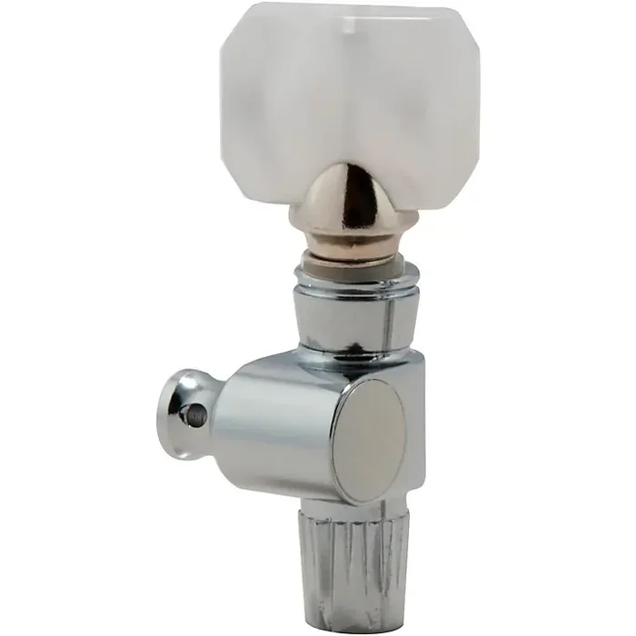 GROVER Planetary 5th Square Pearloid Button Tuning Peg Chrome Guitar Center