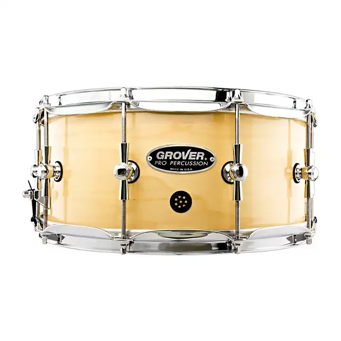 Grover Pro GSX Concert Snare Drum Natural Lacquer 14 x 6.5 in. Guitar Center