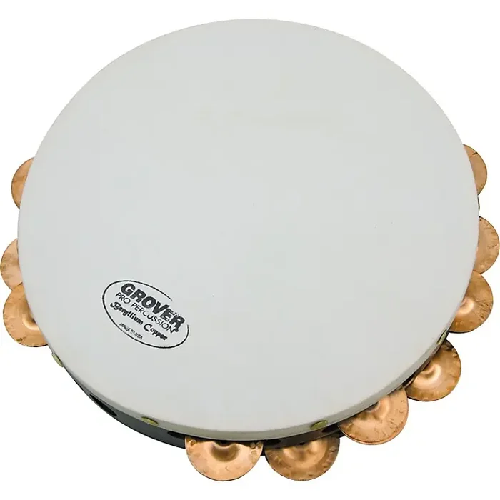 Grover Pro Projection Plus 10″ Tambourine Beryllium Copper Guitar Center