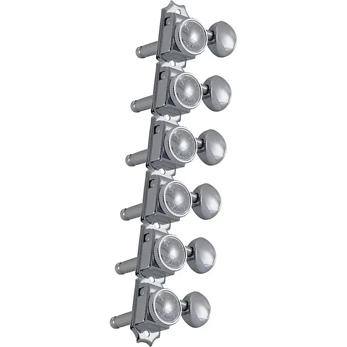 GROVER Roto-Grip Locking Vintage 533 Series Tuning Machines Chrome 6-in-line Guitar Center