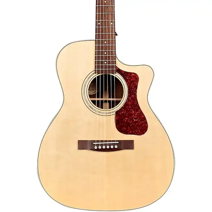 Guild OM-150CE Westerly Collection Orchestra Acoustic Guitar Natural Guitar Center