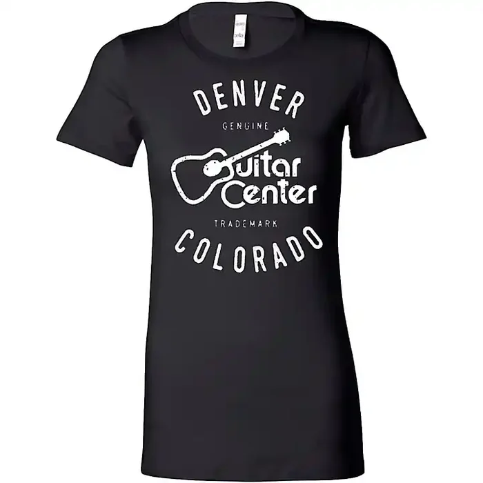 Guitar Center Ladies Denver Fitted Tee Medium Guitar Center