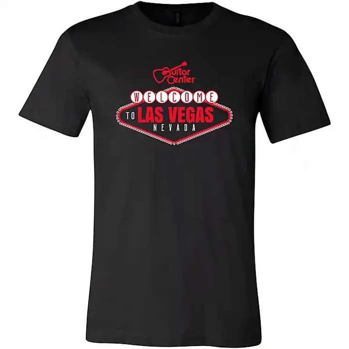 Guitar Center Welcome To Vegas Graphic Tee Medium Guitar Center