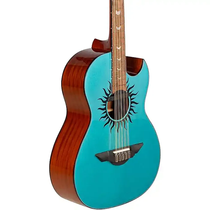 H. Jimenez LBQ1GXE Acoustic-Electric Bajo Quinto Aurora Borealis Guitar Center