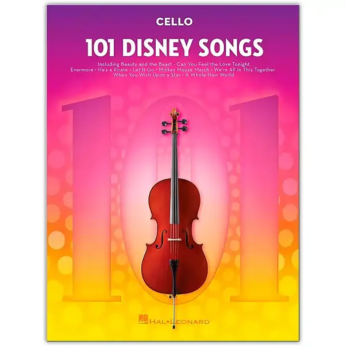 Hal Leonard 101 Disney Songs for Cello Guitar Center