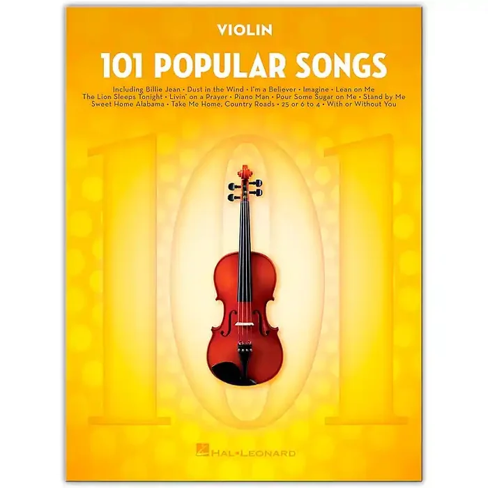 Hal Leonard 101 Popular Songs for Violin Guitar Center