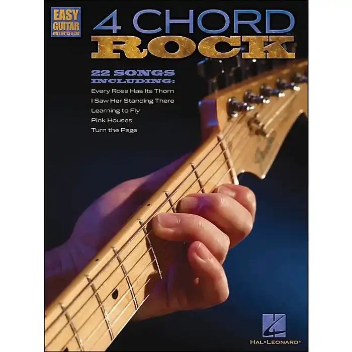 Hal Leonard 4 Chord Rock – Easy Guitar with Tab Guitar Center