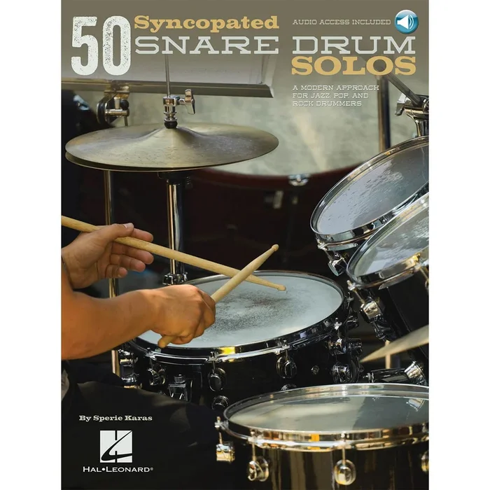 Hal Leonard 50 Syncopated Snare Drum Solos by Sperie Karas