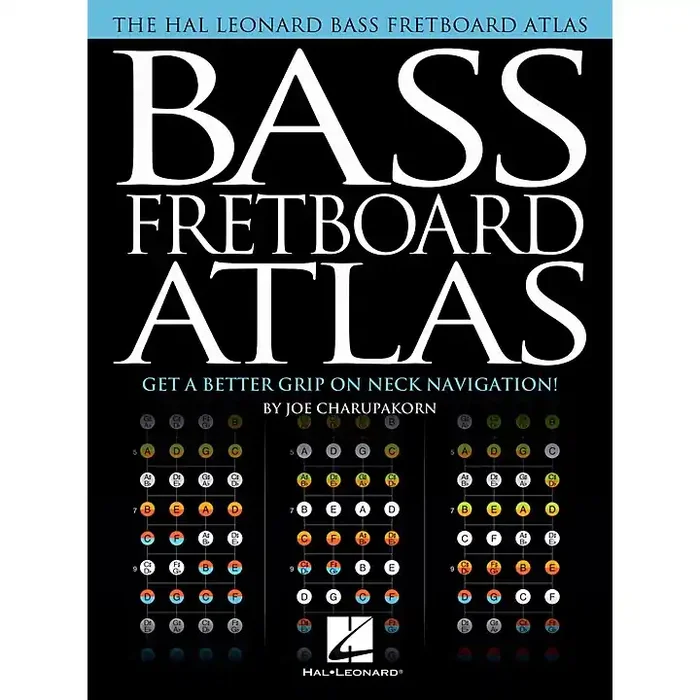 Hal Leonard Bass Fretboard Atlas – Get a Better Grip on Neck Navigation! Guitar Center