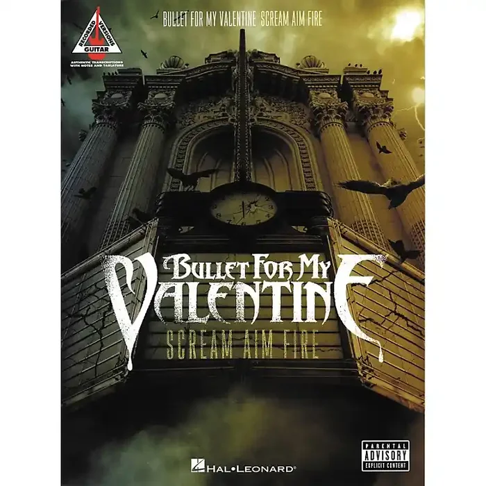Hal Leonard Bullet for My Valentine – Scream Aim Fire Guitar Tab Songbook Guitar Center
