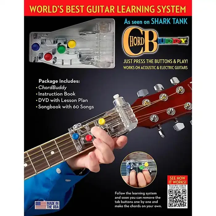 Hal Leonard ChordBuddy Learning System Revised Edition – Includes Color-Coded Songbook and Updated DVD Guitar Center