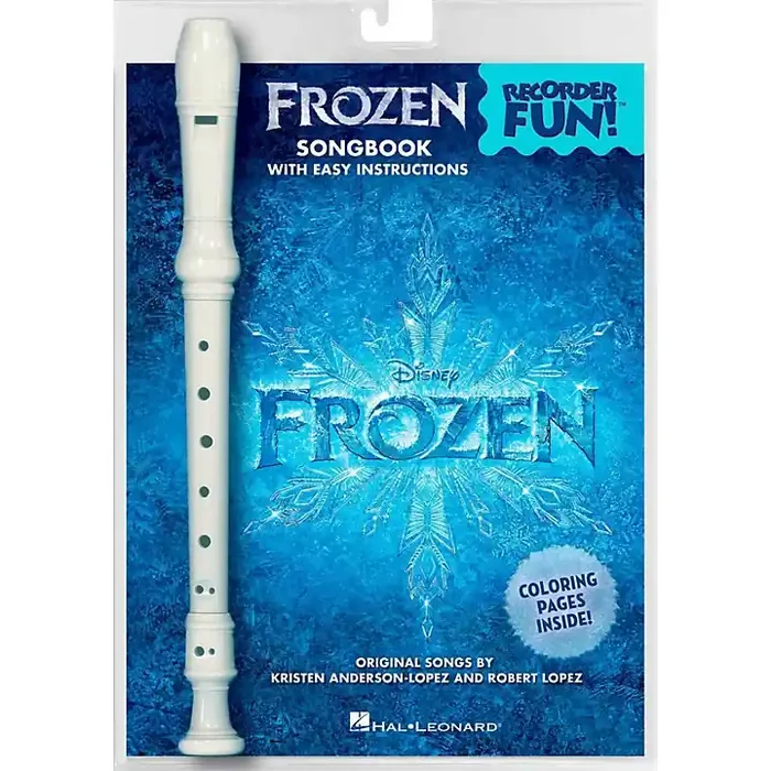 Hal Leonard Frozen – Recorder Fun! Pack with Songbook and Instrument Guitar Center