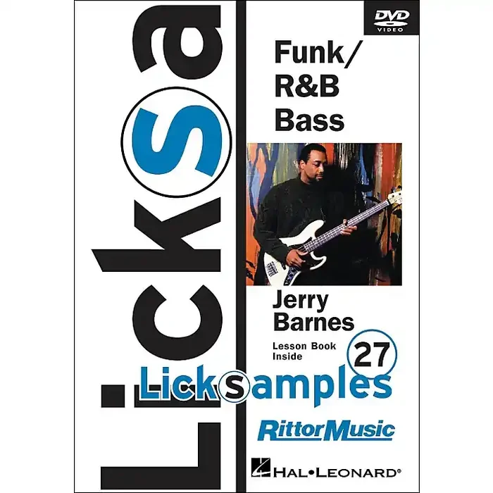 Hal Leonard Funk/R&B Bass Lick samples – Rittor DVD Guitar Center