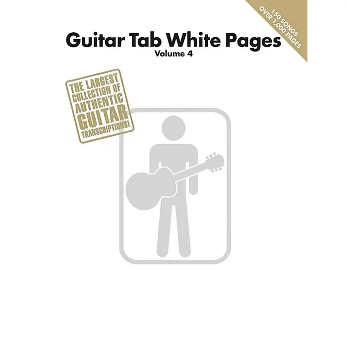 Hal Leonard Guitar Tab White Pages – Volume 4 Guitar Center