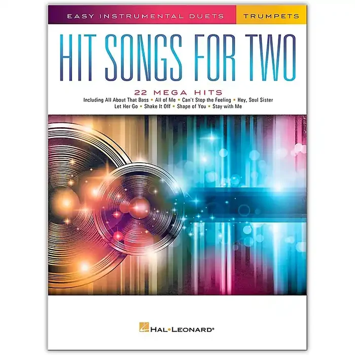 Hal Leonard Hit Songs for Two Trumpets – Easy Instrumental Duets Guitar Center