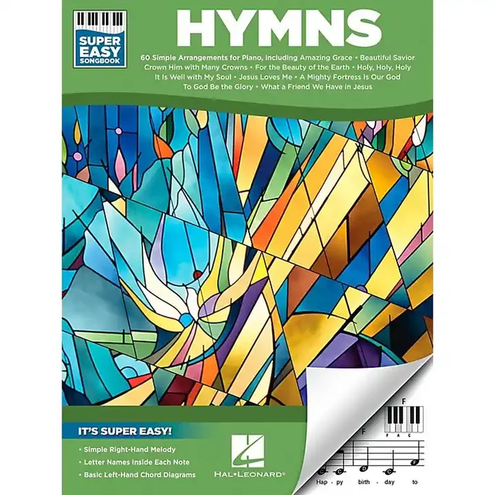 Hal Leonard Hymns – Super Easy Songbook Guitar Center