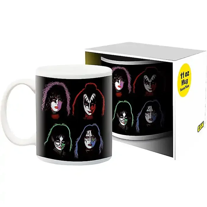 Hal Leonard KISS Heads Solo Album Cover 11 oz. Mug Guitar Center
