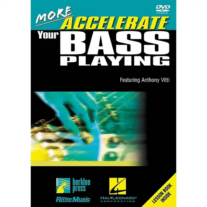Hal Leonard More Accelerate Your Bass Playing DVD Guitar Center