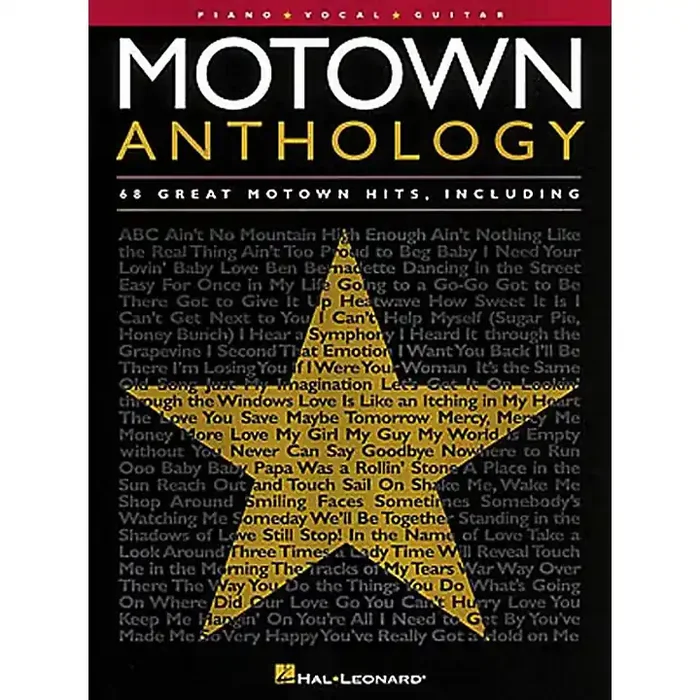 Hal Leonard Motown Anthology Piano, Vocal, Guitar Songbook Guitar Center