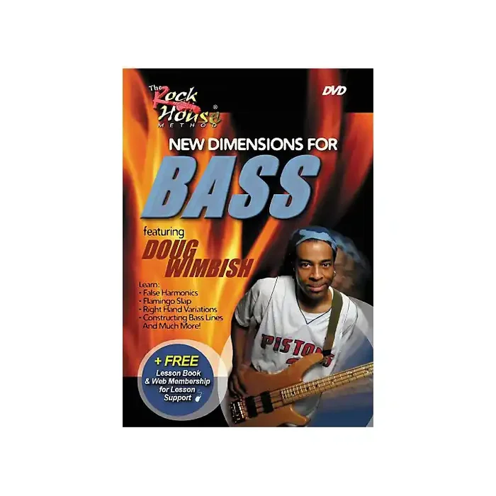 Hal Leonard New Dimensions for Bass Featuring Doug Wimbish (DVD) Guitar Center