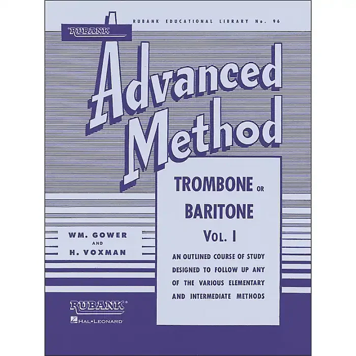 Hal Leonard Rubank Advanced Method for Trombone Or Baritone Volume 1 Guitar Center