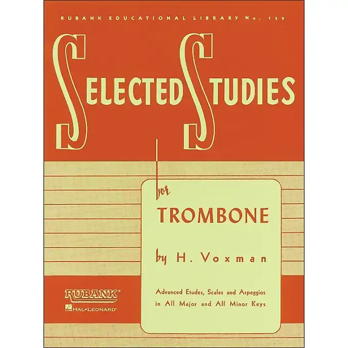 Hal Leonard Rubank Selected Studies for Trombone Guitar Center