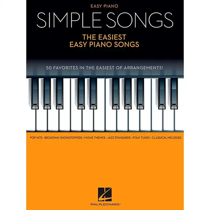 Hal Leonard Simple Songs – The Easiest Easy Piano Songs Guitar Center