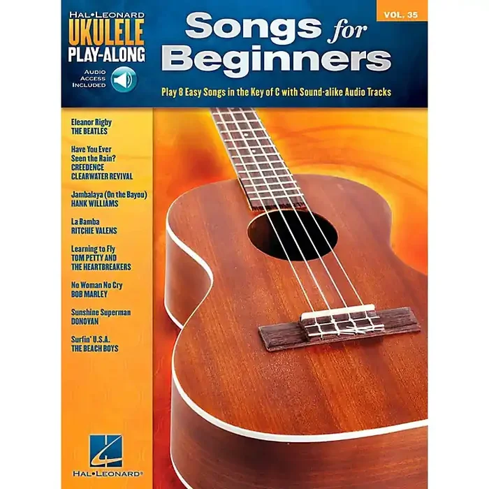 Hal Leonard Songs for Beginners – Ukulele Play-Along Volume 35 Book/Audio Online Guitar Center