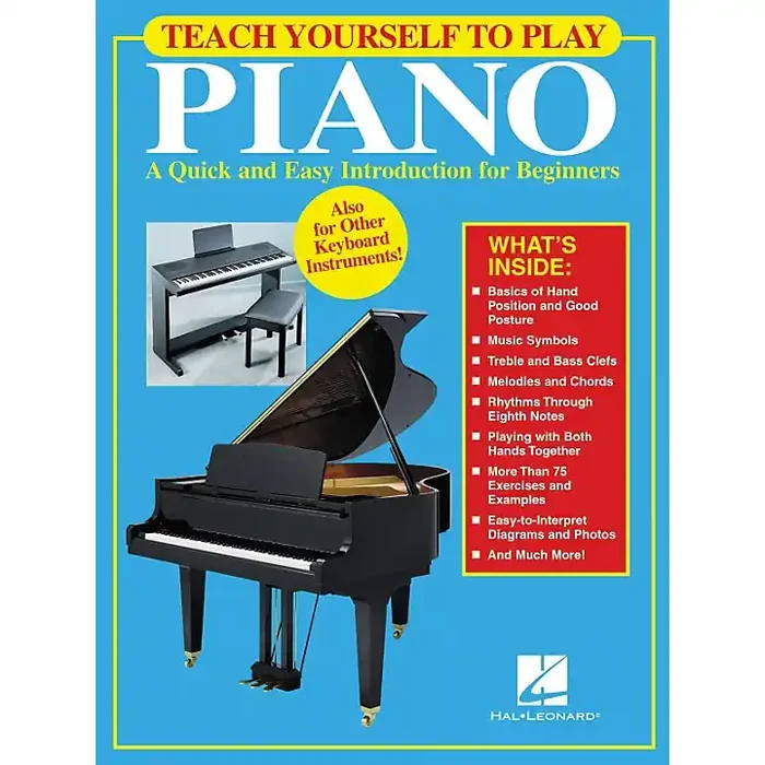 Hal Leonard Teach Yourself to Play Piano Book Guitar Center