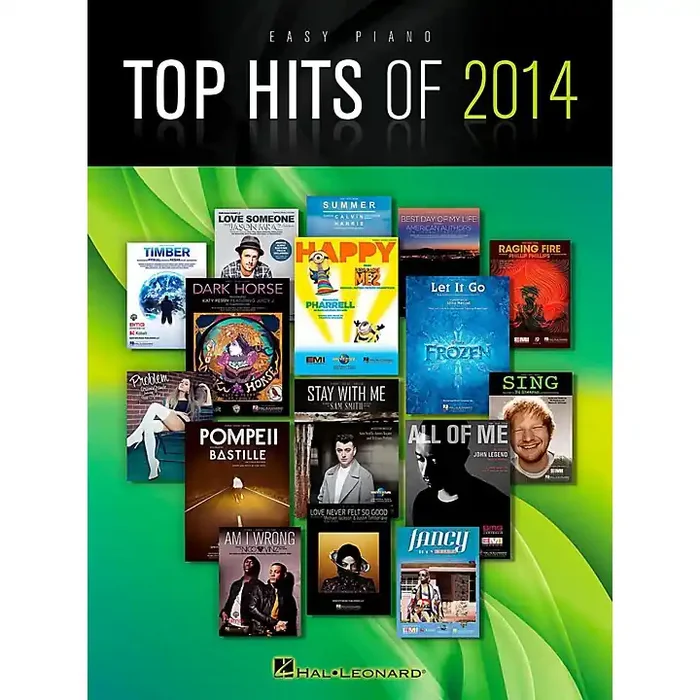 Hal Leonard Top Hits of 2014 for Easy Piano Guitar Center
