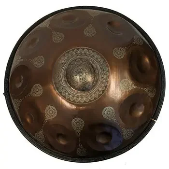 Handpan in “D Kurd” tuning, 10 notes