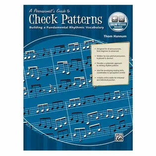 Hannum-Percussionist’s Guide to Check Patterns (Online Audio Access Included)