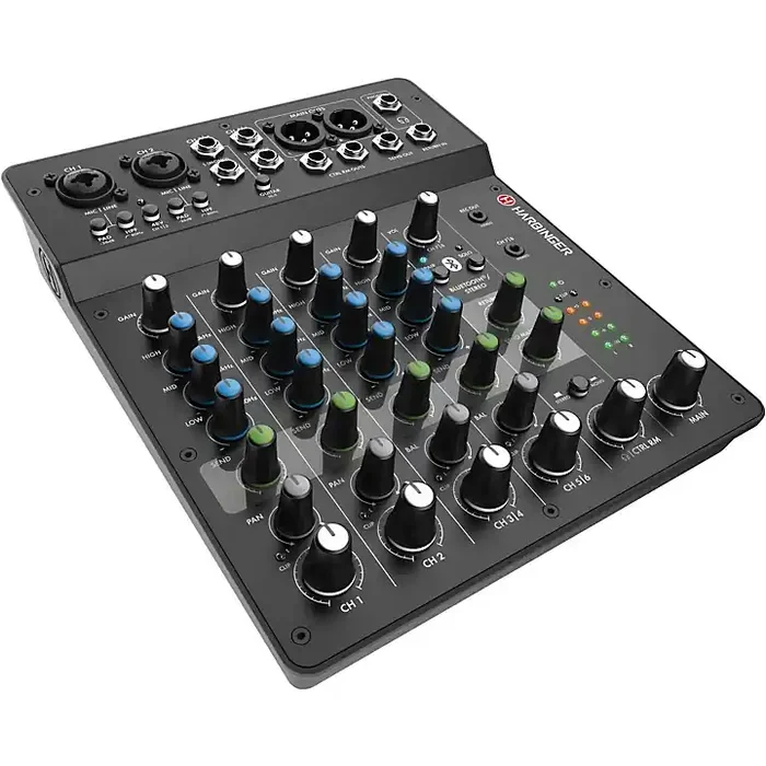 Harbinger LV8 8-Channel Analog Mixer With Bluetooth Guitar Center