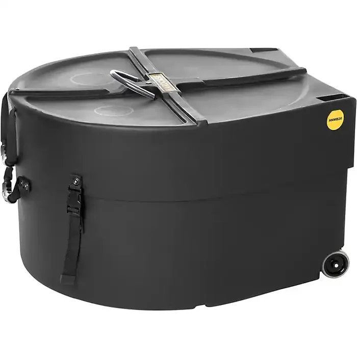 HARDCASE Marching Bass Drum Case with Wheels 26 in. Guitar Center