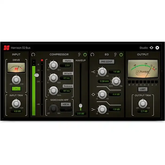Harrison 32 Bus Compressor Guitar Center