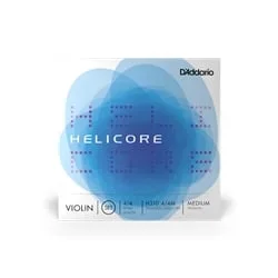 Helicore 4/4 Violin String Set, Medium Tension